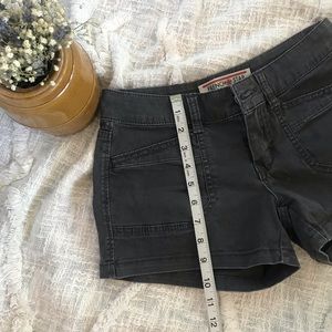 French Star Canvas Shorts